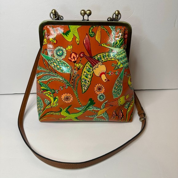 Patricia Nash Bags Patricia Nash Novella Frame Bag Leather Extra